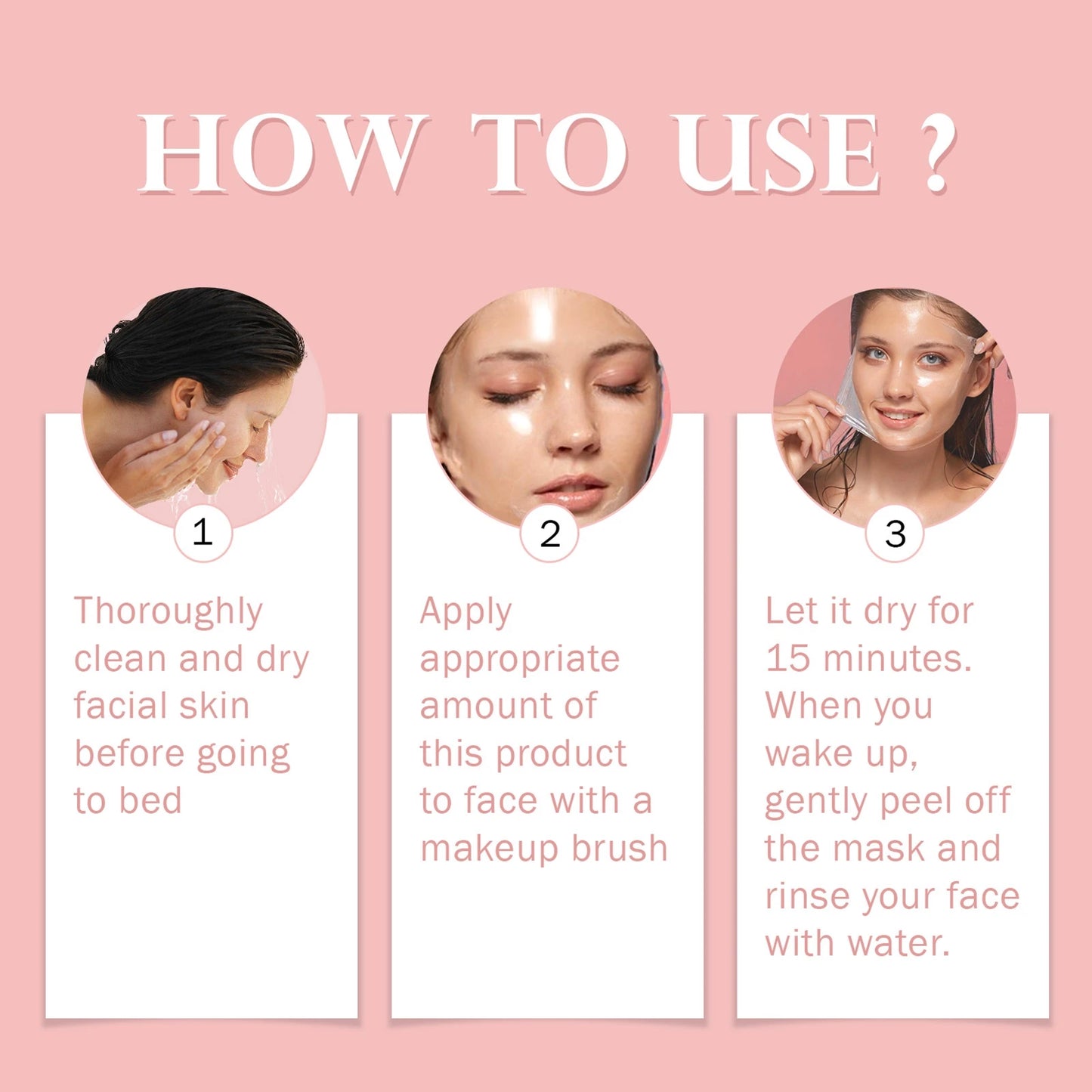 Collagen Night Wrapping Mask Collagen Night Wrapping Mask Elasticity Hydration Care Overnight Peel Off Facial Mask 75ml