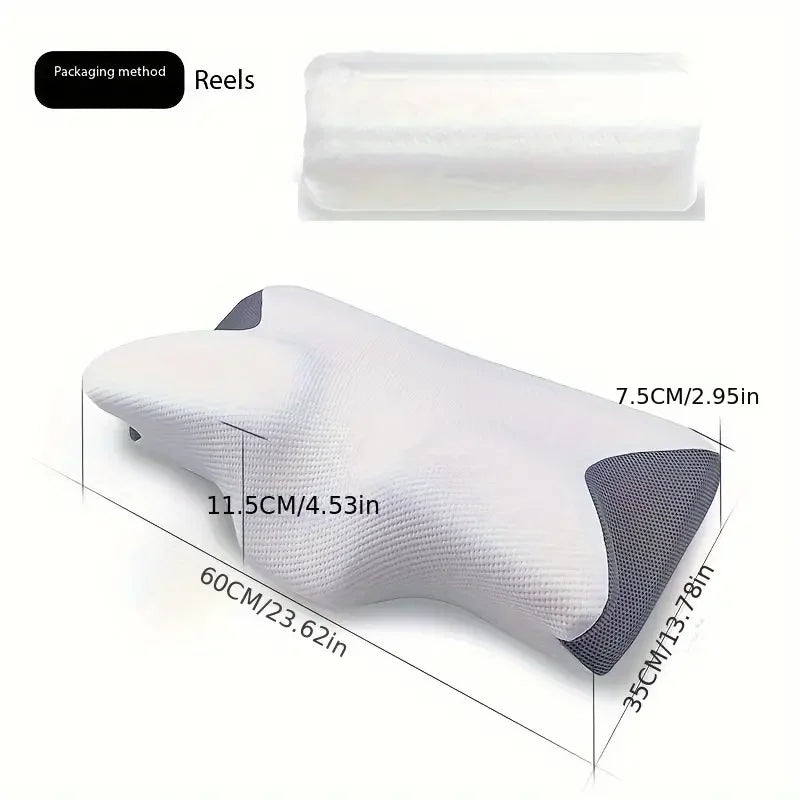 Memory Foam Pillows Ergonomic Neck Support Pillow For Pain Relief High Elastic Soft Washable Pillows Bedding Home