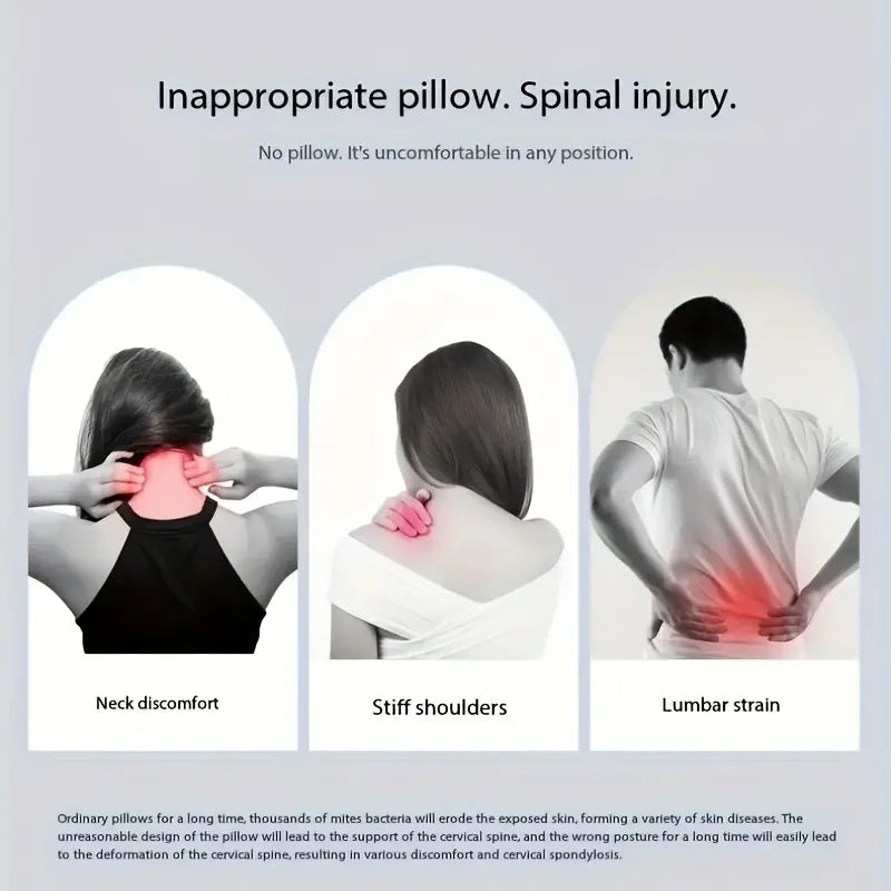 Memory Foam Pillows Ergonomic Neck Support Pillow For Pain Relief High Elastic Soft Washable Pillows Bedding Home