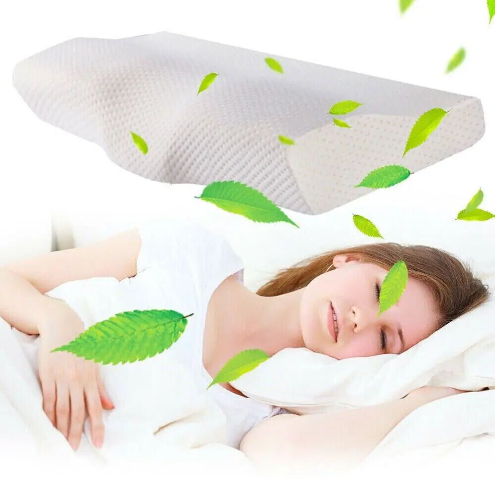 2PCS Cervical Ergonomic Contour Pillows Neck Pain Relief Memory Pillow US