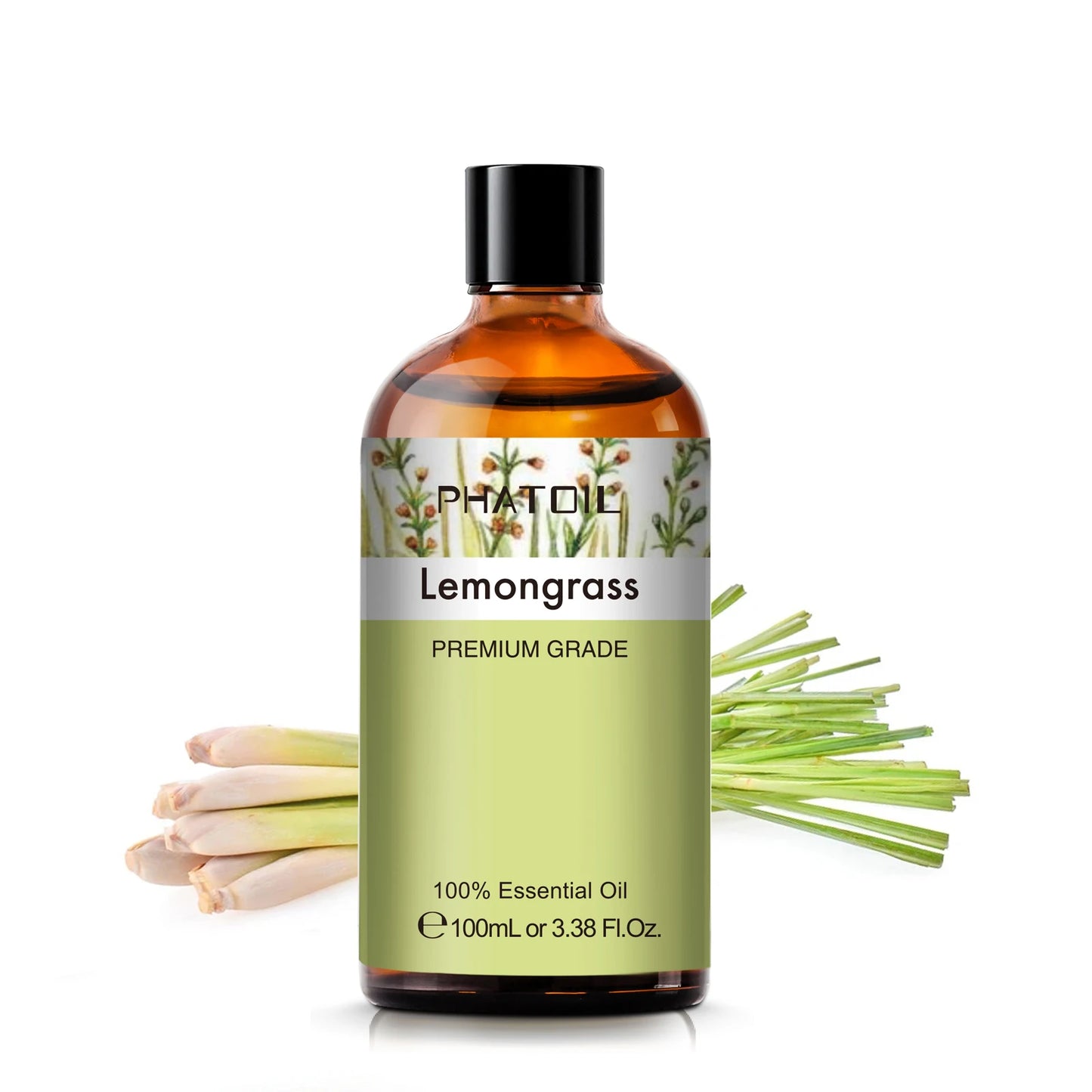 100ML Pure Natural Rose Essential Oils Humidifier Diffuser Lavender Vanilla Peppermint Geranium Cloves Basil Tea Tree Aroma Oil
