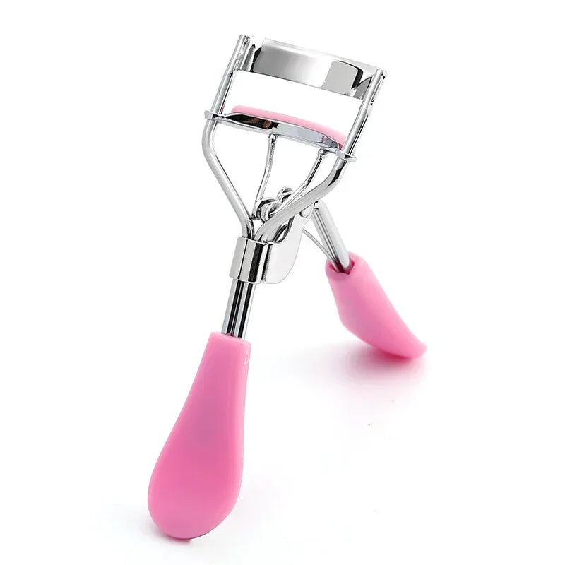 1PC Eyelash Curler with Comb Tweezers Curling Eyelash Clip Cosmetic Eye Beauty Tool