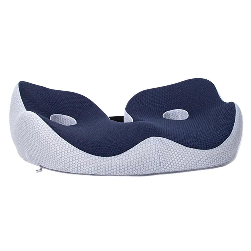 Memory Foam Seat Cushion Thick Chair Cushion Ergonomic Office Chair Cushion Sciatica & Back Support for All-Day Sitting Support