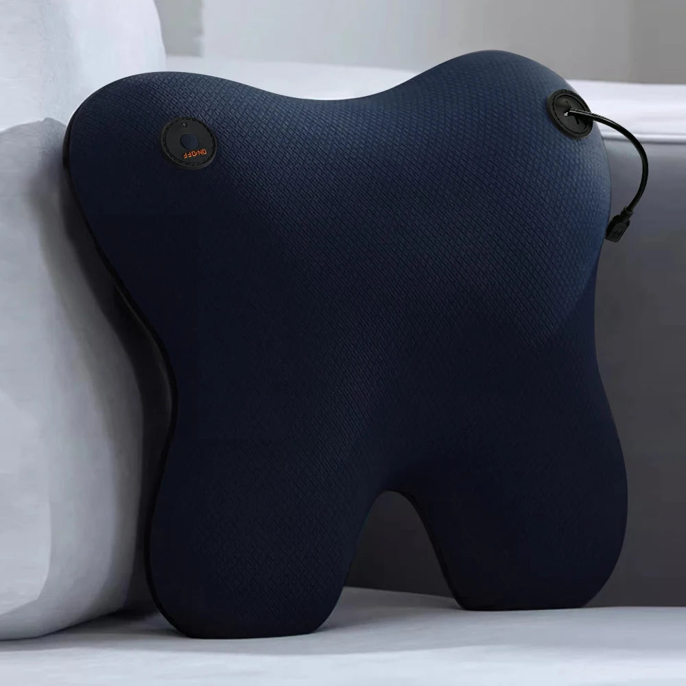 Back Massage Pillow with Heat Cordless Neck Massagers for Relax Deep Tissue Shiatsu Massagers for Full Body message