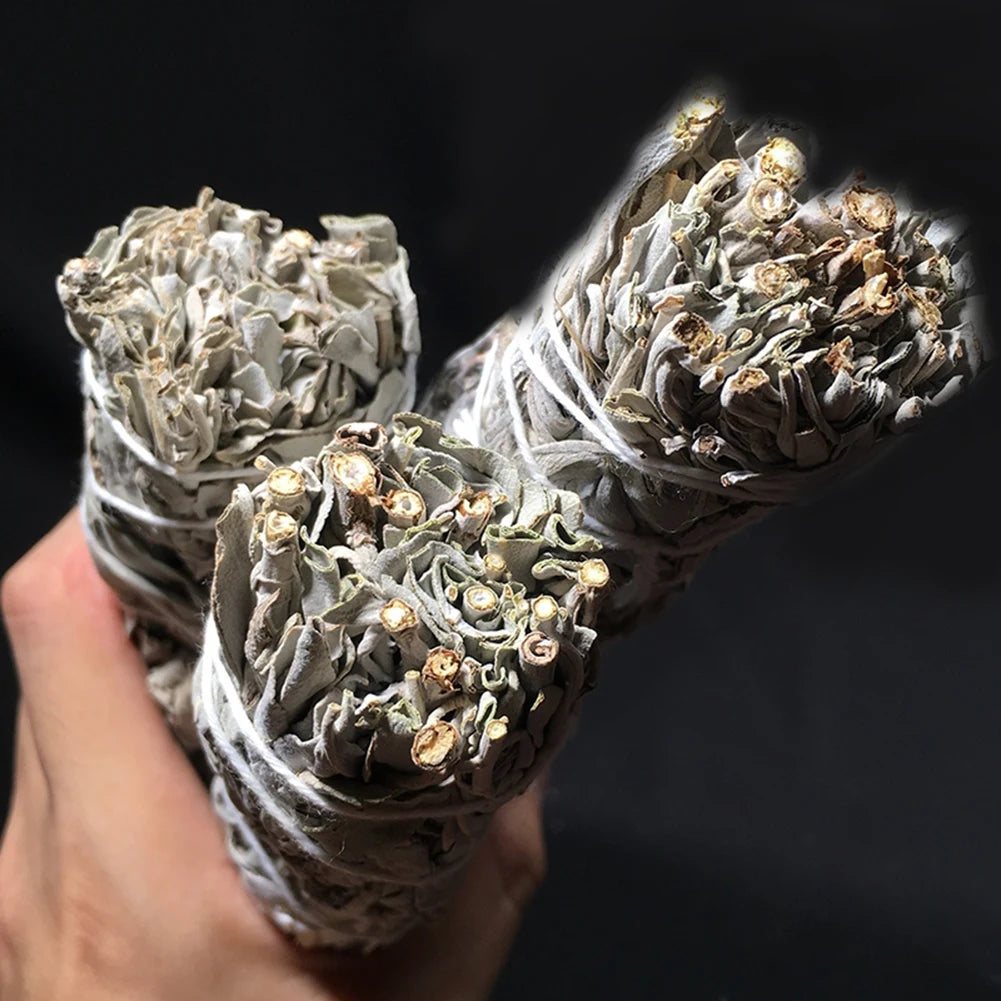 Incense White Sage Sticks Home Purification Spiritual Incense Sticks Meditation Home Cleansing Portable Energy Cleansing Bundles