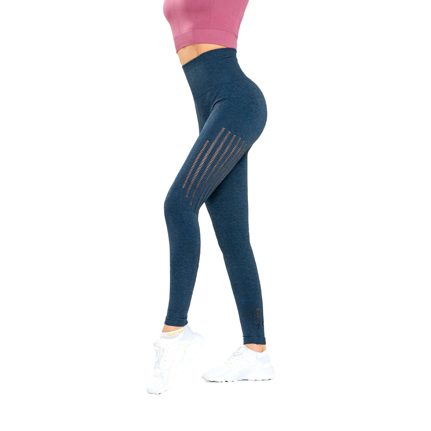 Women s High Waist Yoga Leggings with Tummy Control and Moisture-Wicking Fabric for Running and Workout