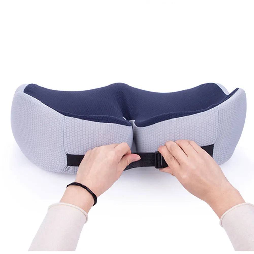 Memory Foam Seat Cushion Thick Chair Cushion Ergonomic Office Chair Cushion Sciatica & Back Support for All-Day Sitting Support